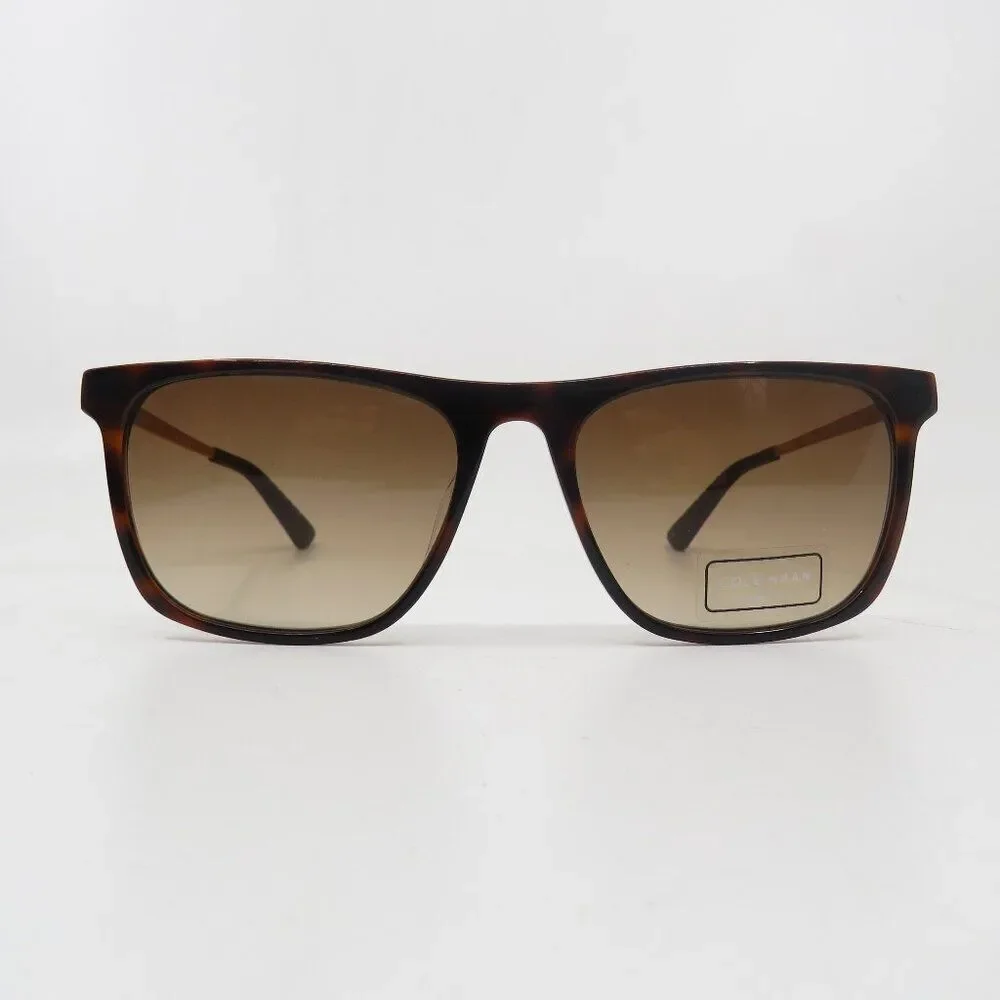 Cole Haan New CH6074 215 Brown Tortoise/Brown Gradient Sunglasses